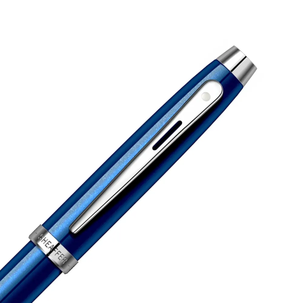 Ролер Sheaffer 100 Glossy Blue Lacquer/Chrome - 2