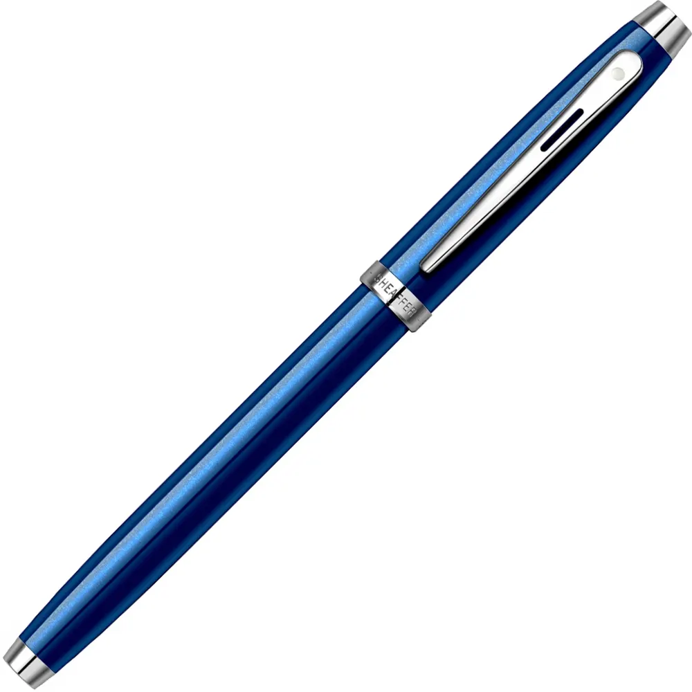 Ролер Sheaffer 100 Glossy Blue Lacquer/Chrome - 3