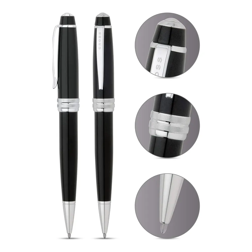 Химикалка Cross Bailey - Black Lacquer CT - 2