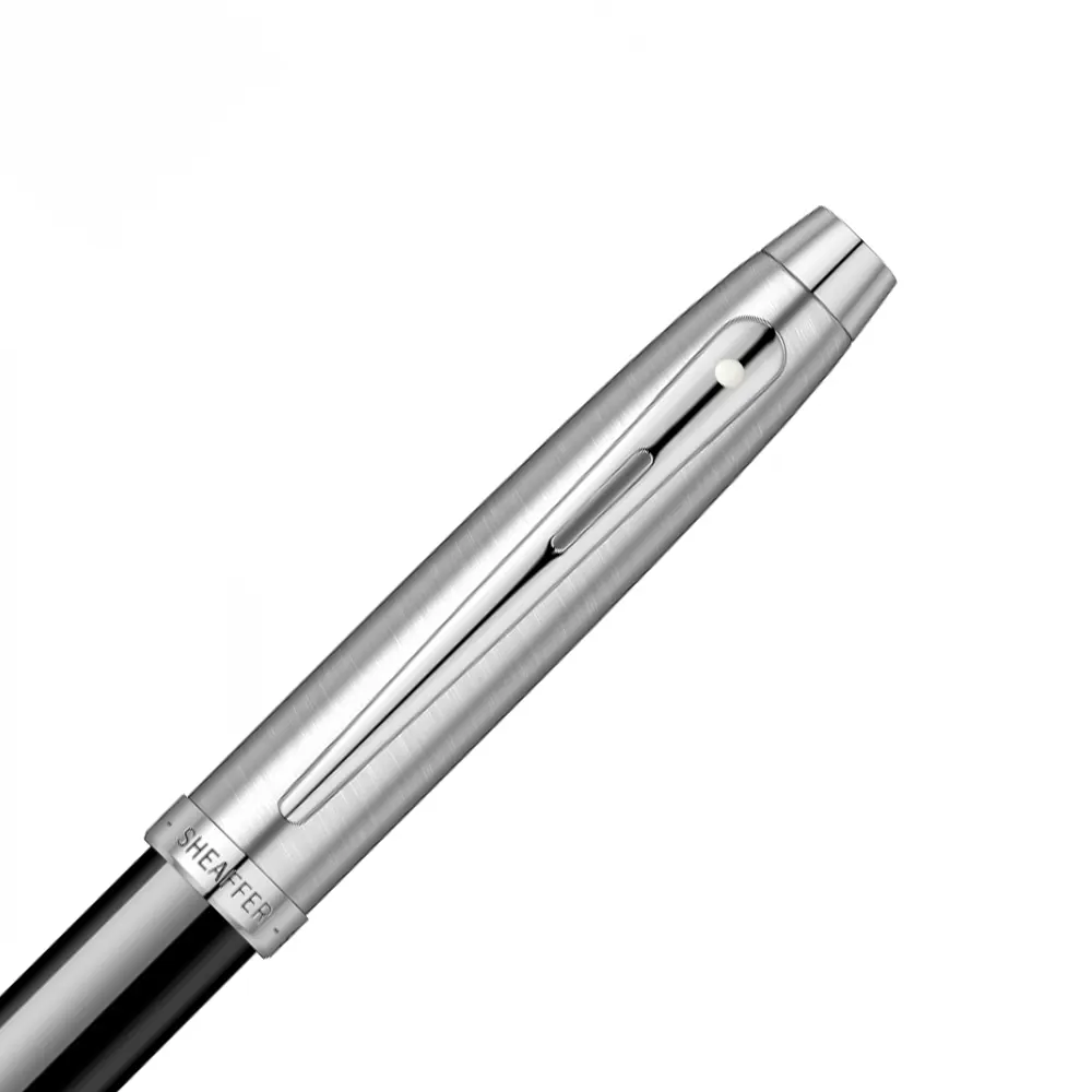 Писалка Sheaffer - 100 Black/Chrome, M - 2