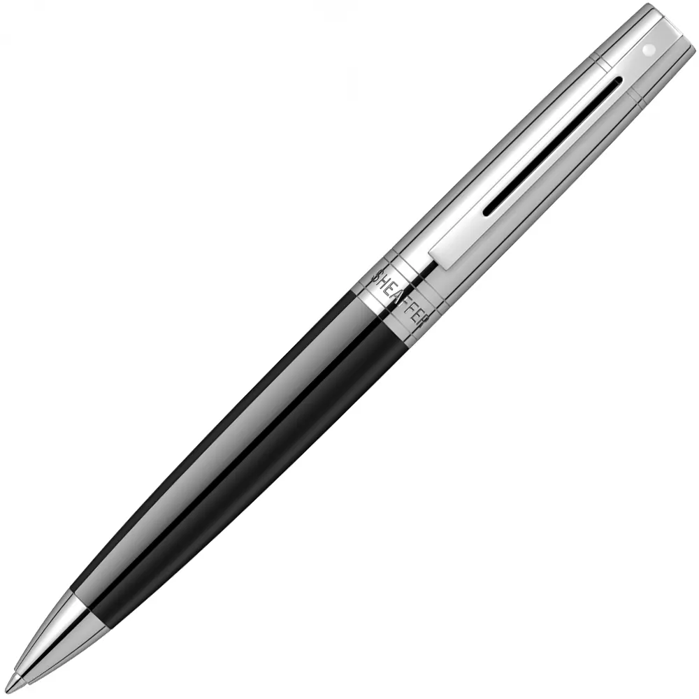 Химикалка Sheaffer 300 Black/Chrome