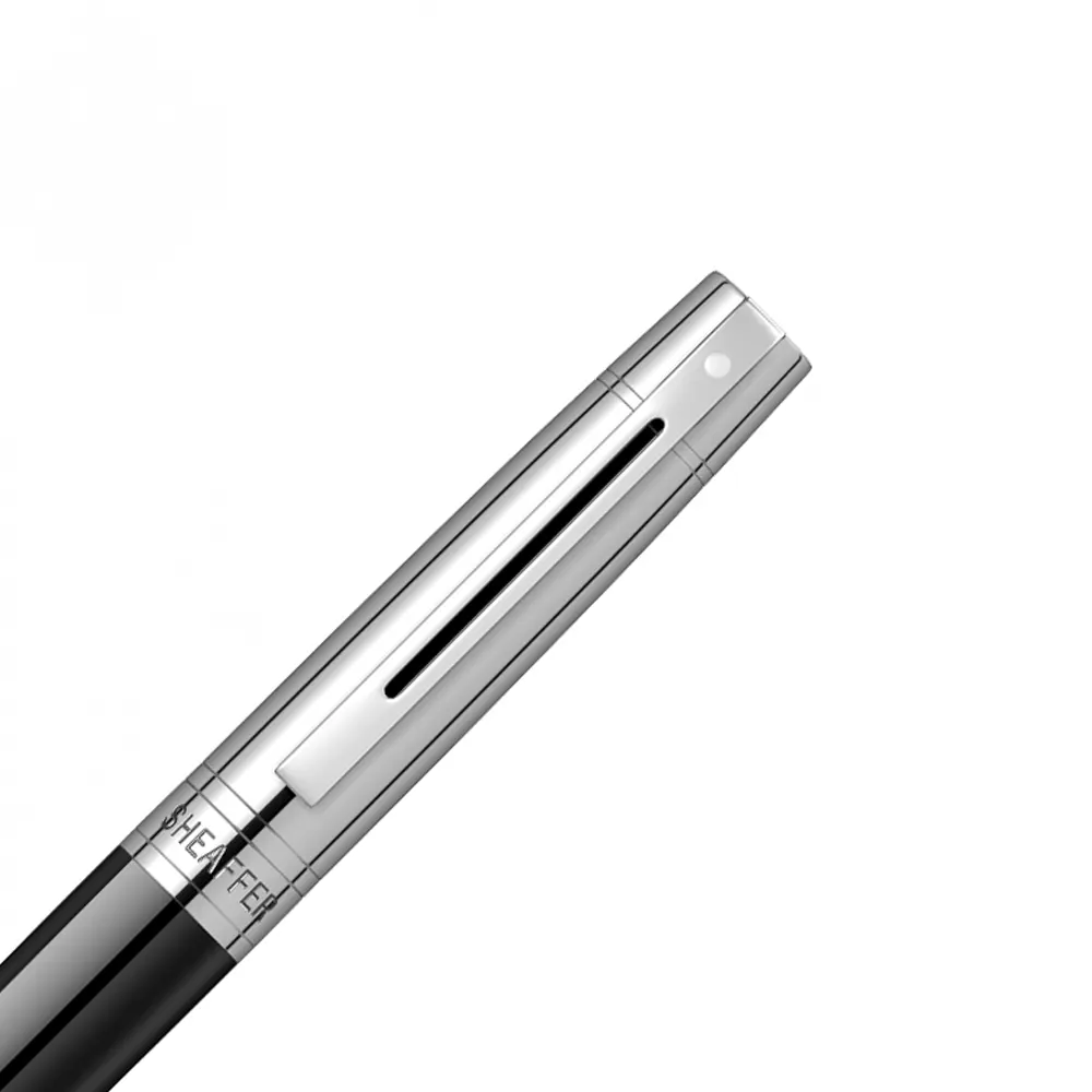 Химикалка Sheaffer 300 Black/Chrome - 2