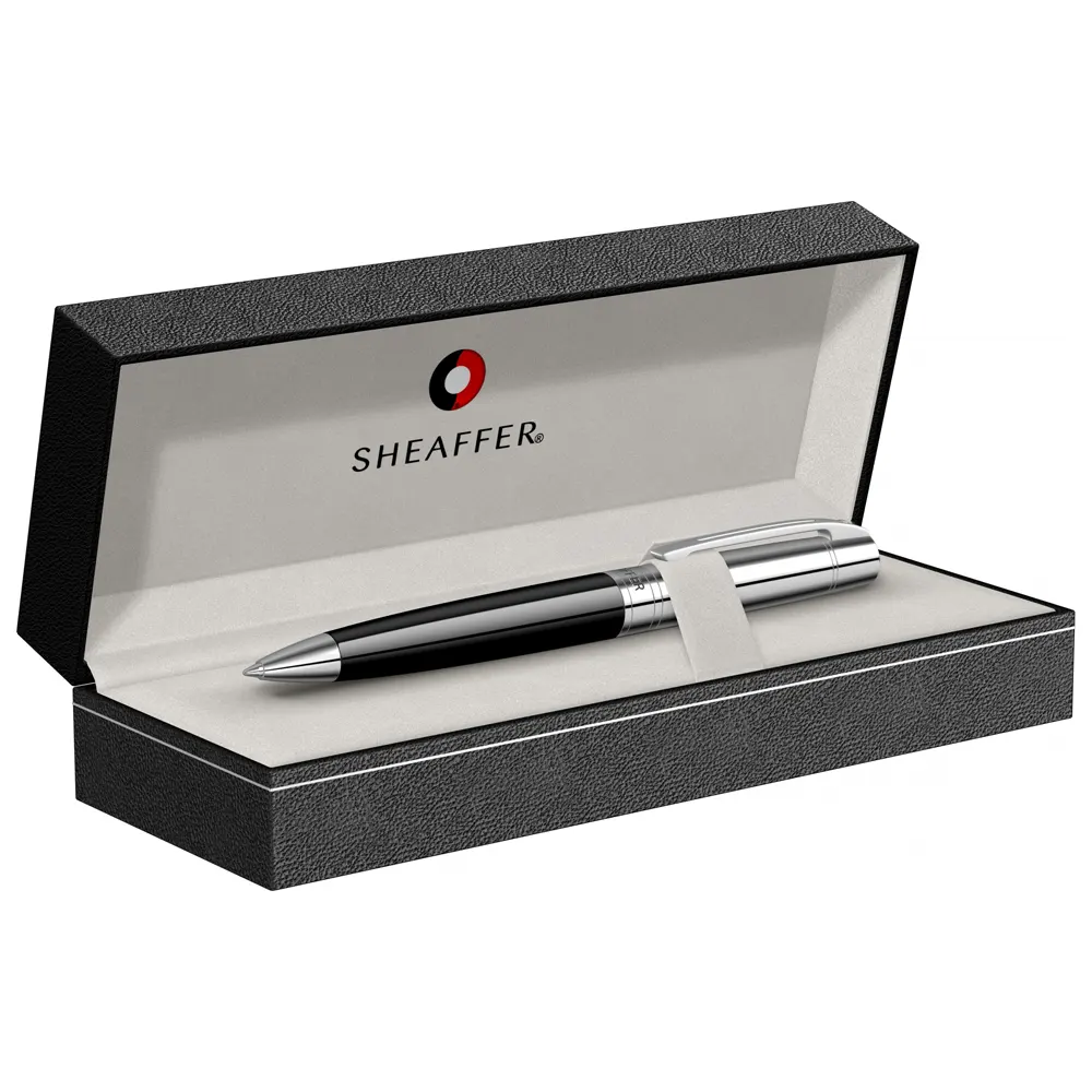 Химикалка Sheaffer 300 Black/Chrome - 5