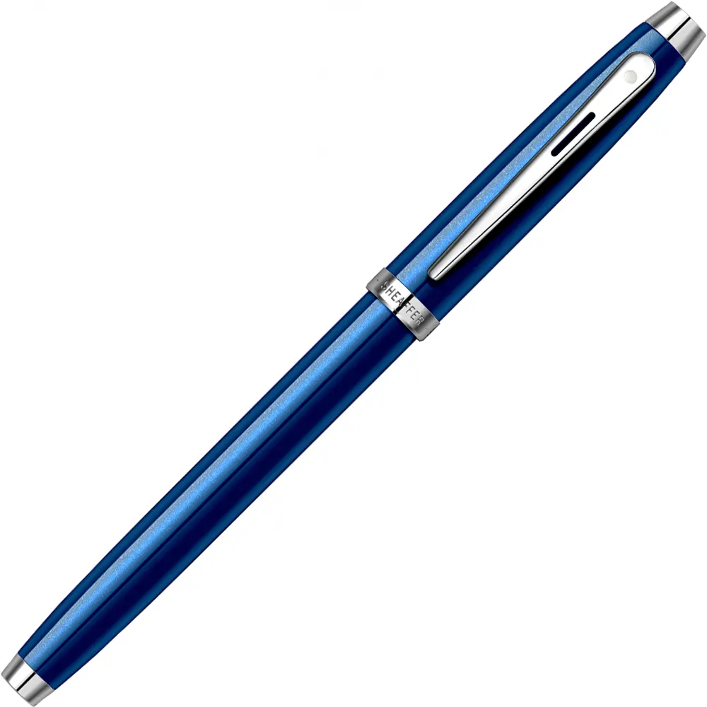 Писалка Sheaffer - 100 Glossy Blue Lacquer/Chrome - 3