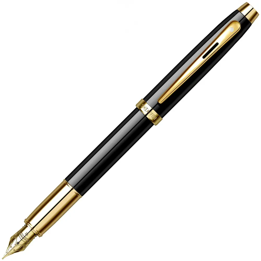 Писалка Sheaffer - 100 Black Lacquer GT, M