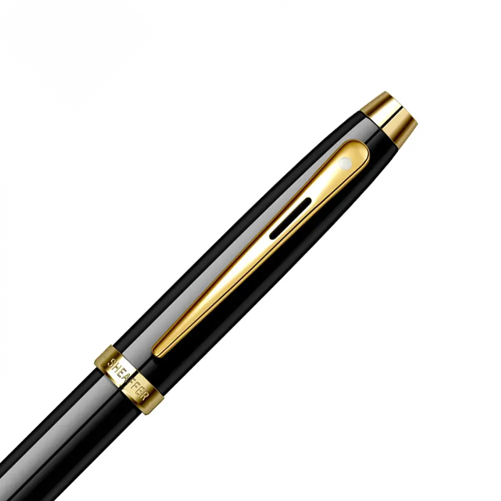 Писалка Sheaffer - 100 Black Lacquer GT, M - 2