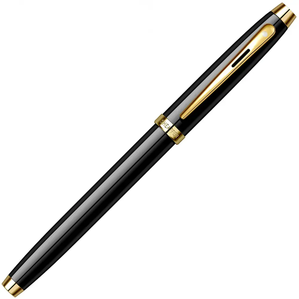 Писалка Sheaffer - 100 Black Lacquer GT, M - 3