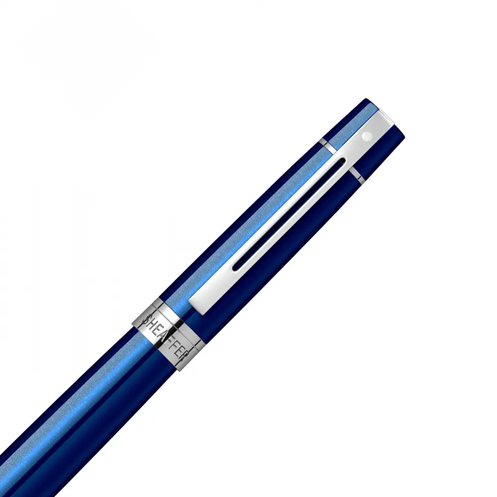 Писалка Sheaffer - 300 Glossy Blue Lacquer/Chrome - 2