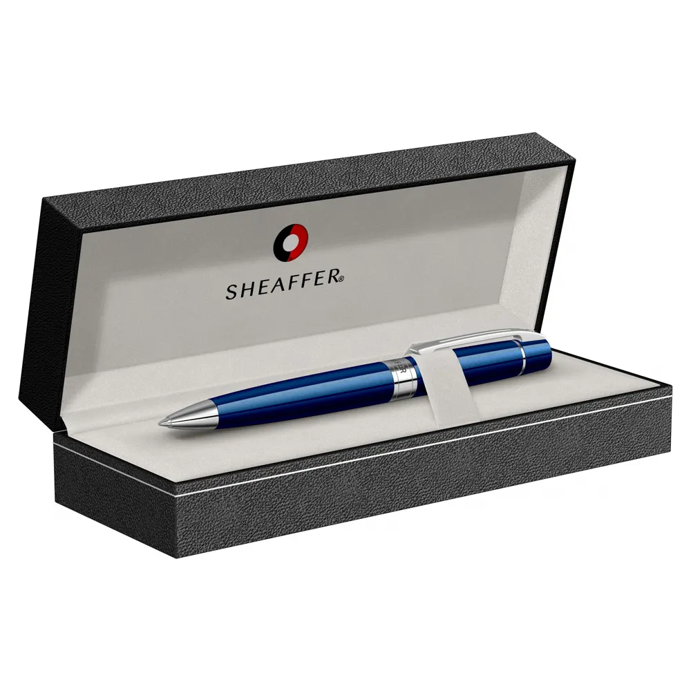 Химикалка Sheaffer 300 Glossy Blue Lacquer/Chrome - 5