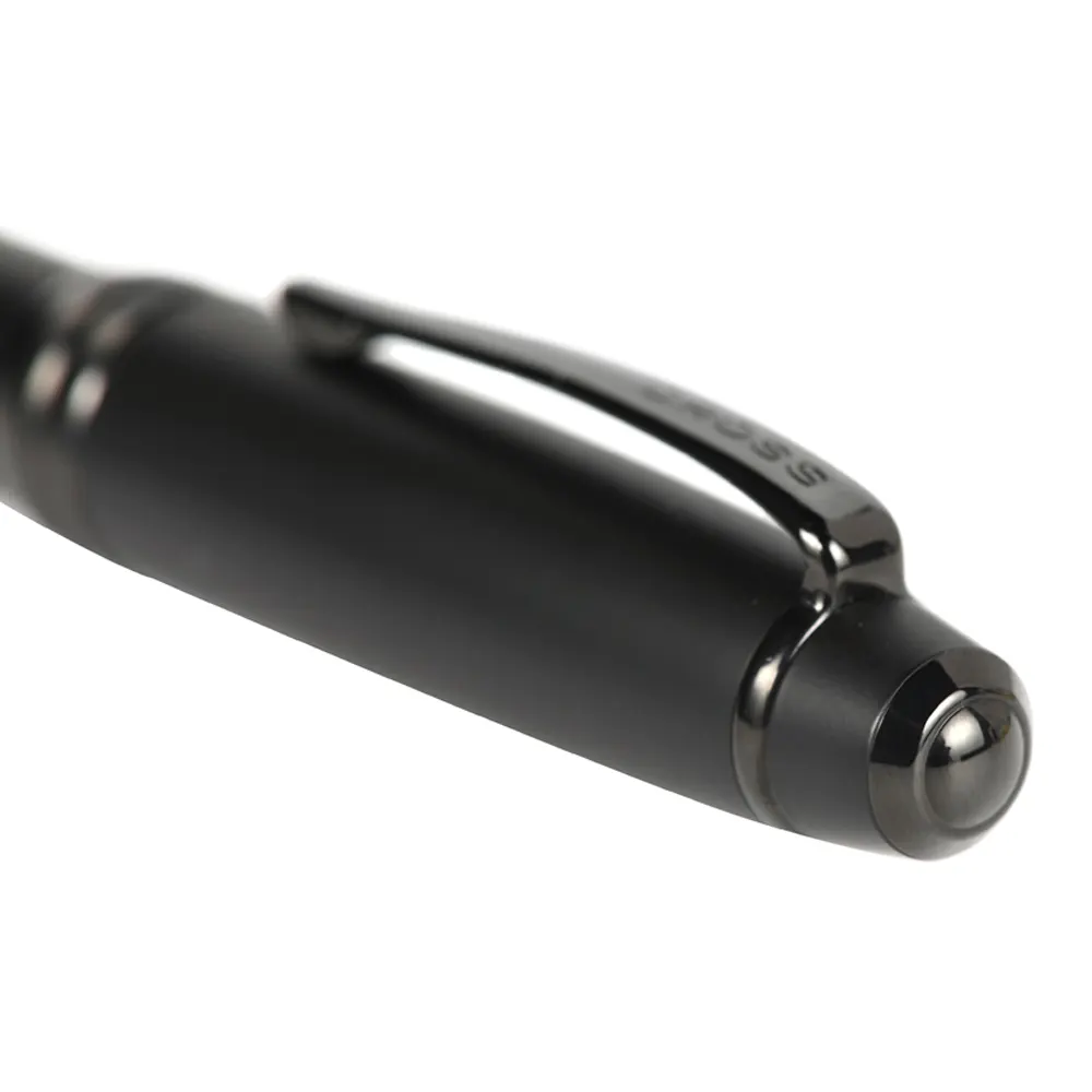 Химикалка Cross Bailey - Black Lacquer with polished PVD appointments - 2