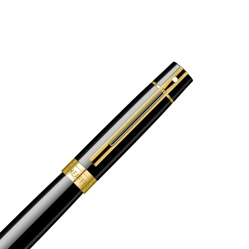 Ролер Sheaffer - 300 Black/Gold - 2