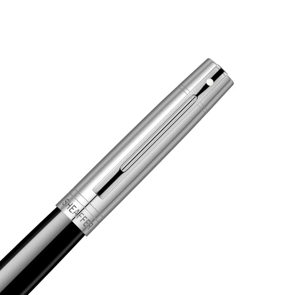 Ролер Sheaffer - 300 Black/Chrome - 2