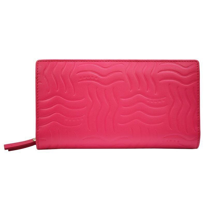 Дамски портфейл Cross Charol Nappa Evening Clutch, розов