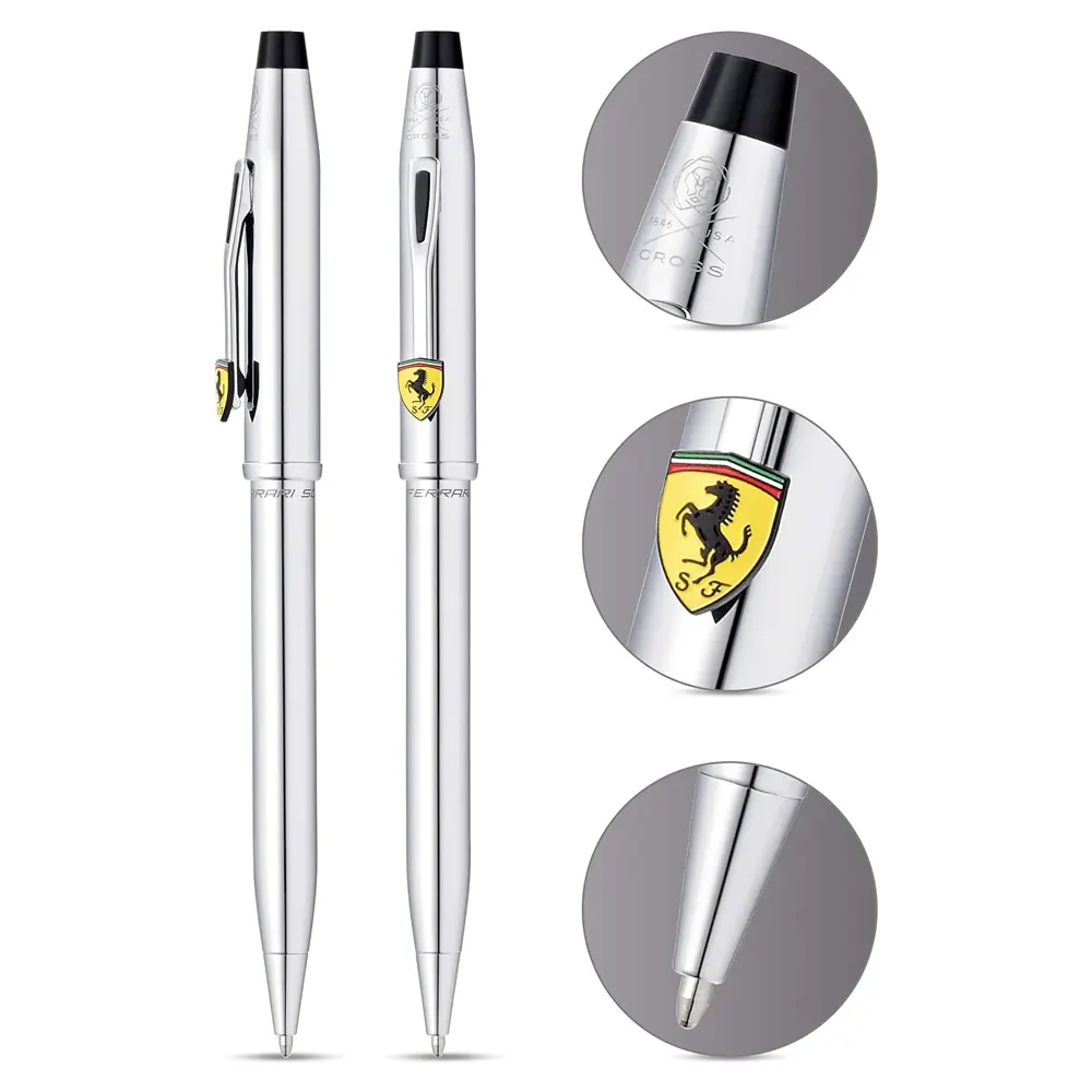 Химикалка Cross Century II Ferrari - Polished Chrome - 2