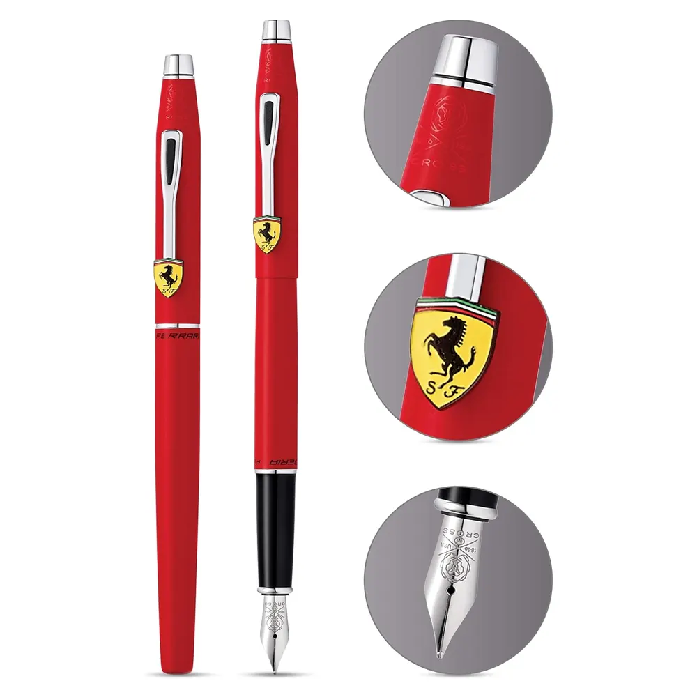 Писалка Cross Classic Century Ferrari - Matte Red Lacquer, F перо - 2