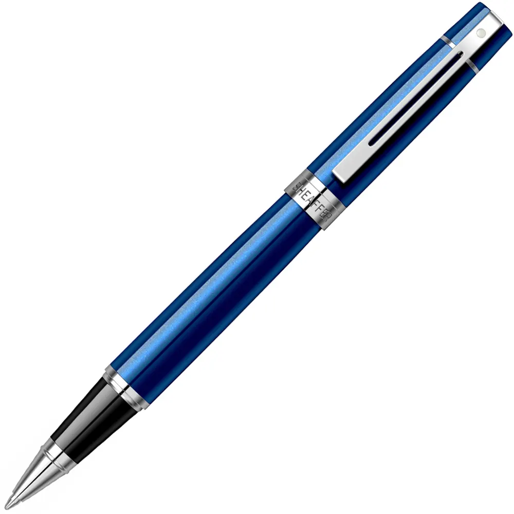 Ролер Sheaffer 300 Glossy Blue Lacquer/Chrome