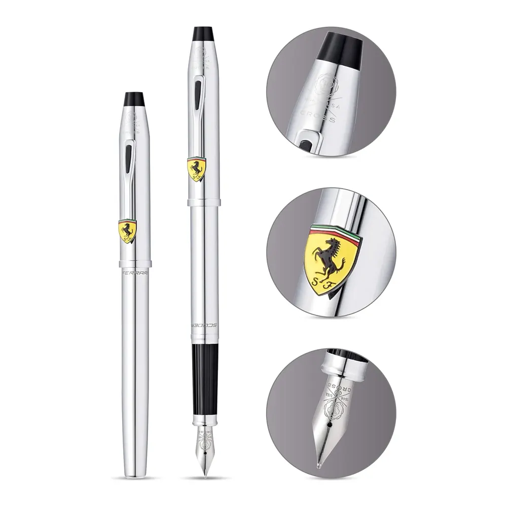 Писалка Cross Century II Ferrari - Polished Chrome - 3