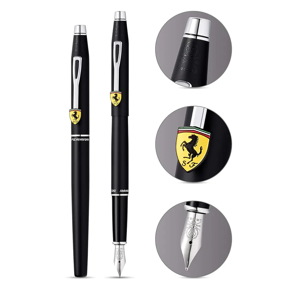 Писалка Cross Classic Century Ferrari - Matte Black Lacquer - 2