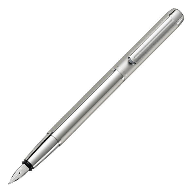 Писалка Pelikan - Pura Series, M перо, сребриста