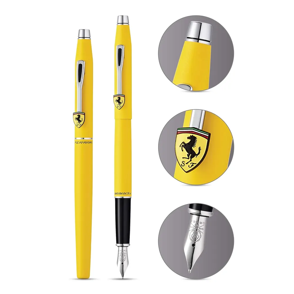 Писалка Cross Classic Century Ferrari - Matte Yellow Lacquer - 2