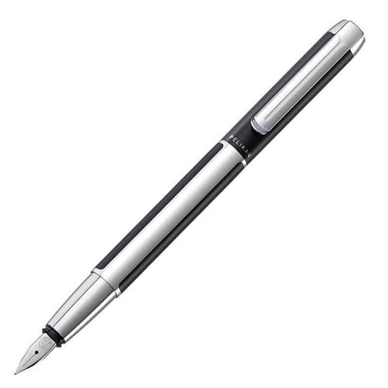 Писалка Pelikan - Pura Series, Silver-Black