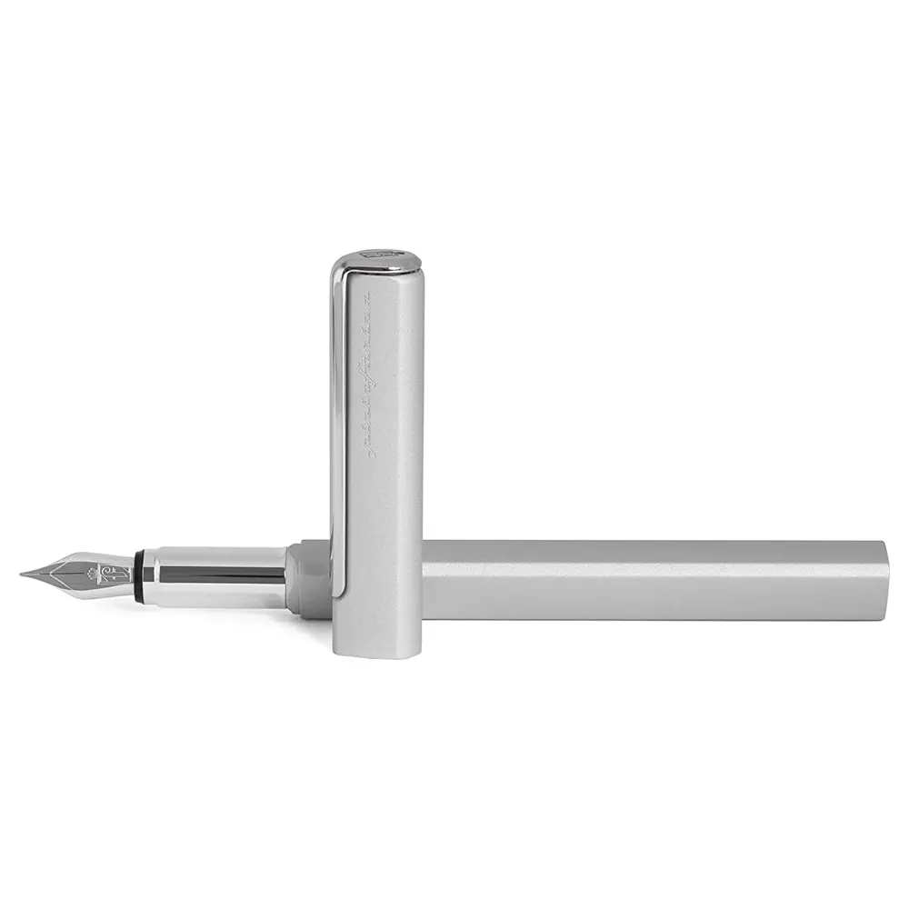 Писалка Pininfarina - PF ONE Silver, F перо - 2