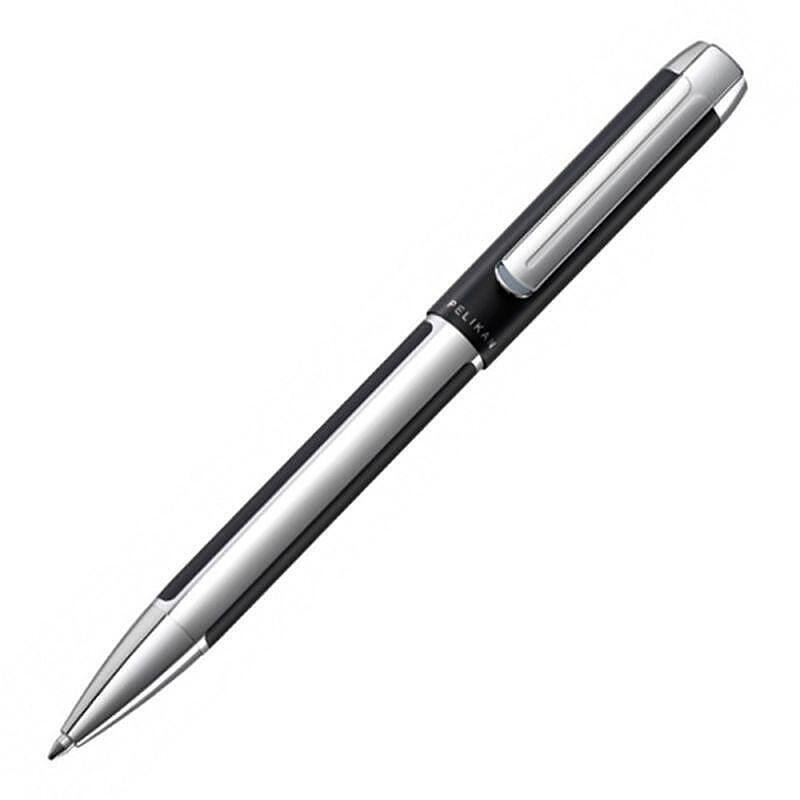 Химикалка Pelikan - Pura Series, Silver-Black