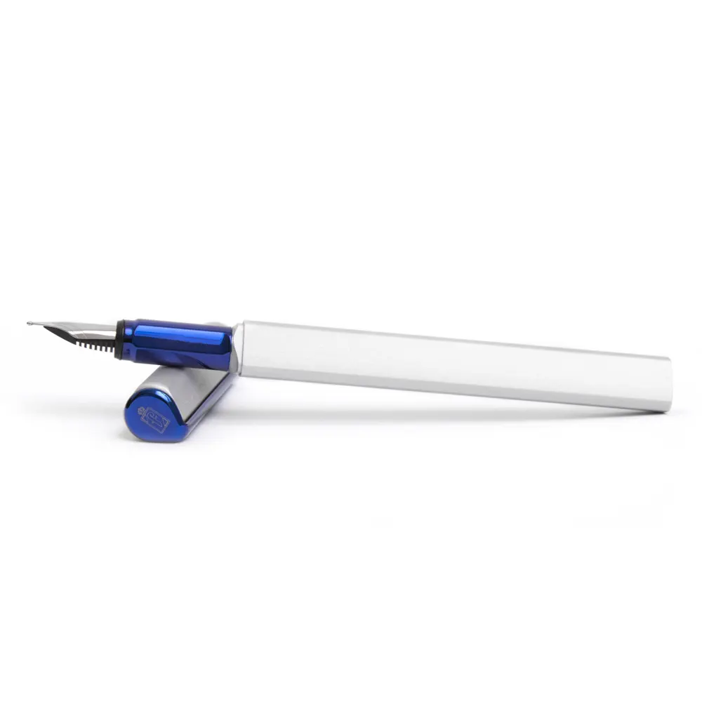 Писалка Pininfarina - PF ONE Blue/Silver, F перо - 2