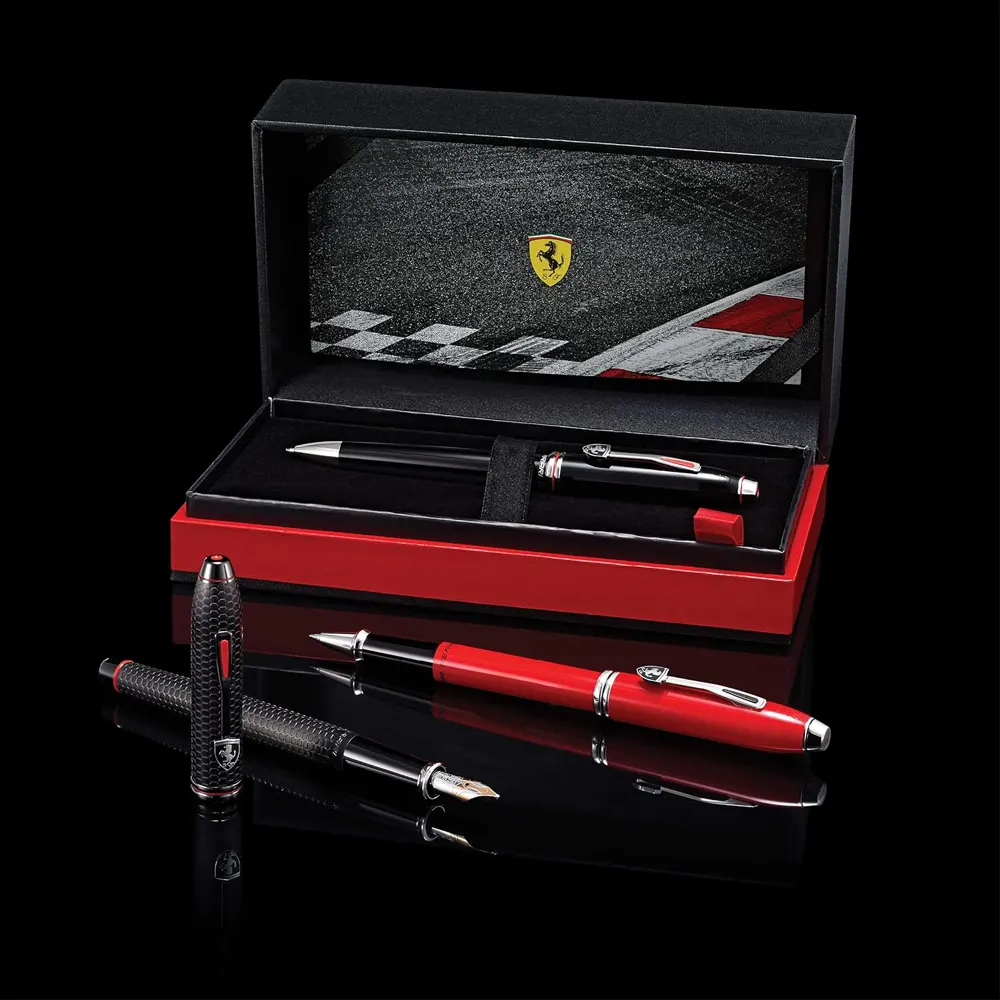 Писалка Cross Townsend Ferrari - Glossy Red Lacquer, M перо - 6