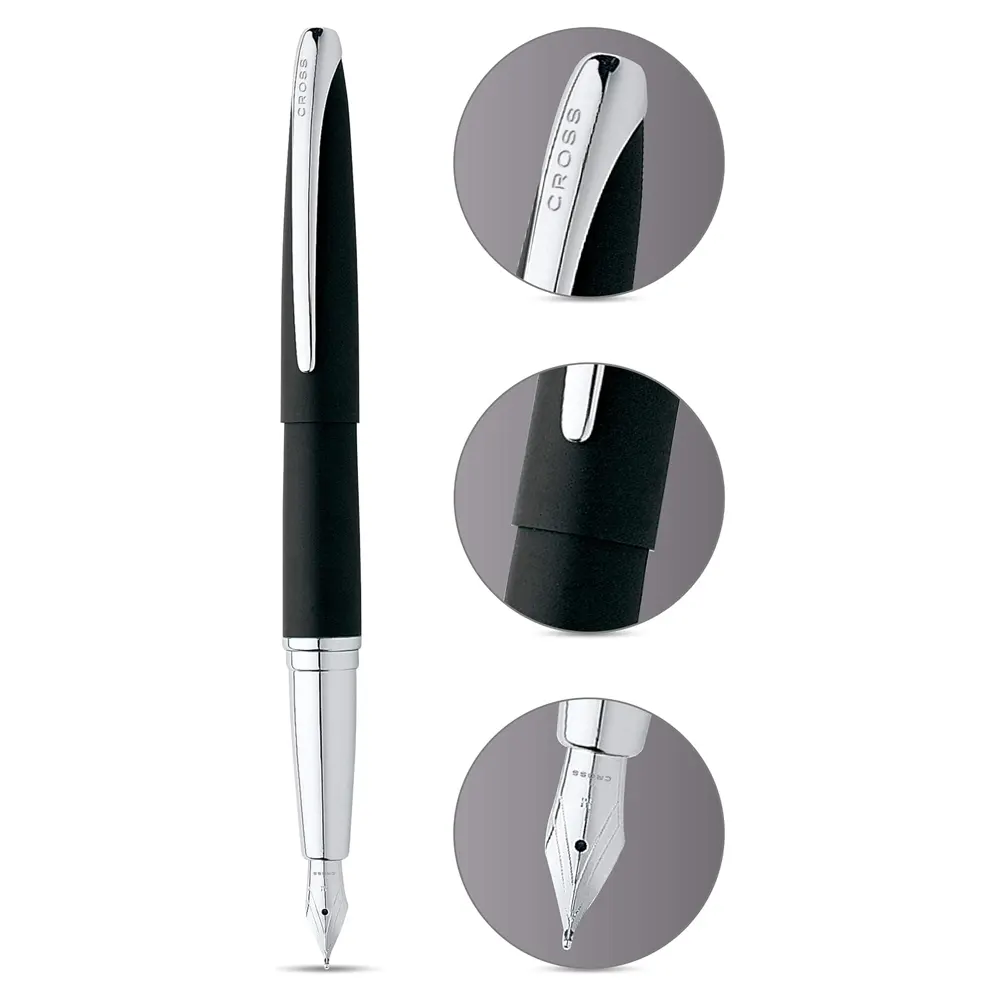 Писалка Cross ATX - Basalt Black, M перо - 2