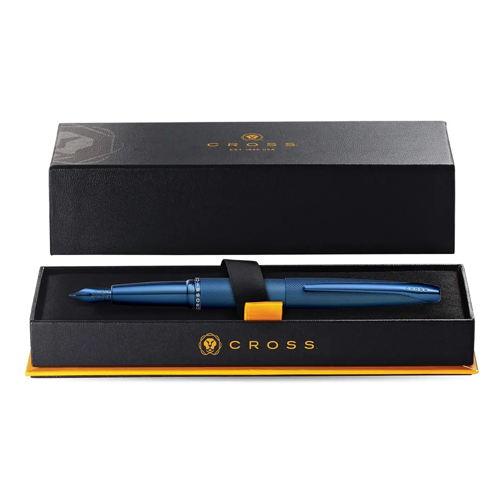 Писалка Cross ATX - Sandblasted Dark Blue, F перо - 3