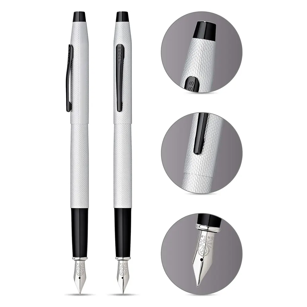 Писалка Cross Classic Century - Brushed Chrome PVD - 3