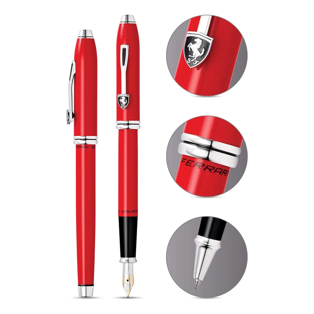 Писалка Cross Townsend Ferrari - Glossy Red Lacquer, F перо - 4