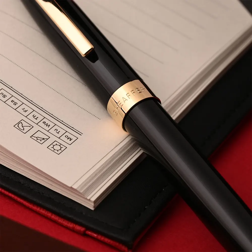 Писалка Sheaffer - Sagaris Glossy Black GT, M - 7