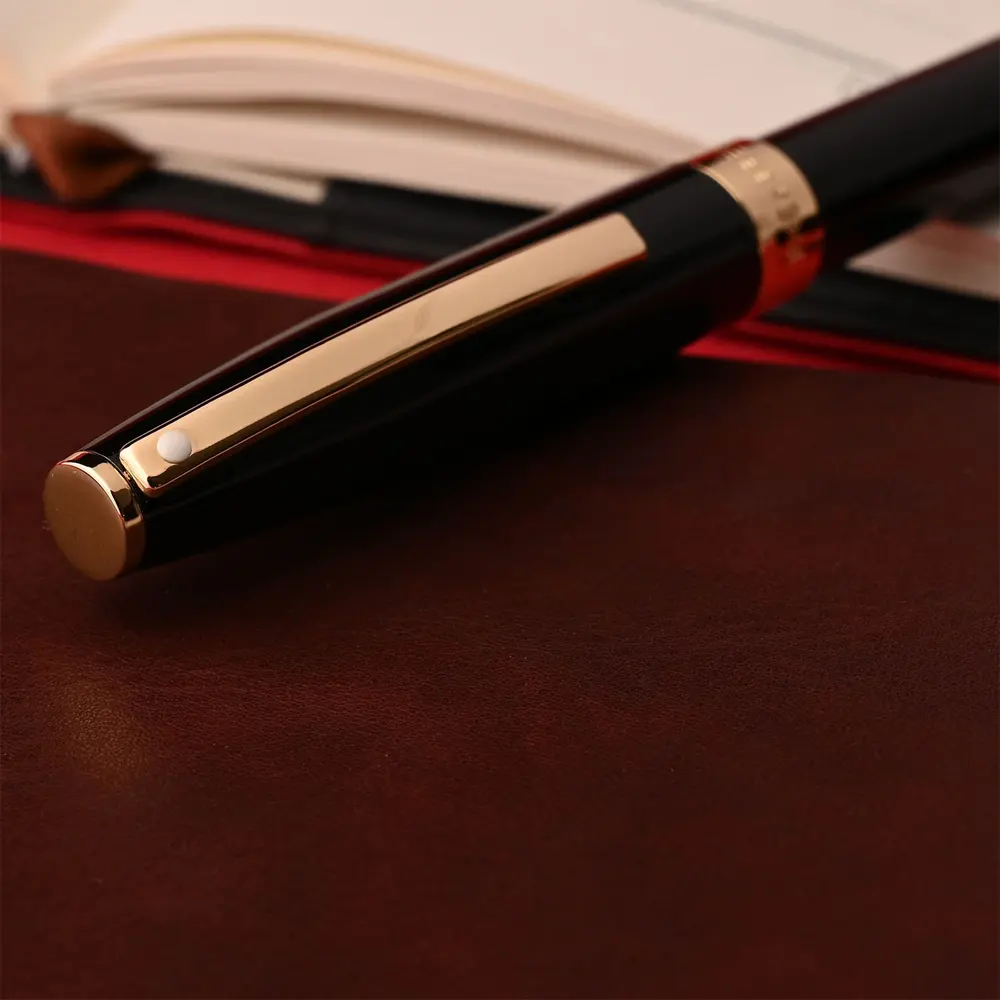 Писалка Sheaffer - Sagaris Glossy Black GT, M - 8