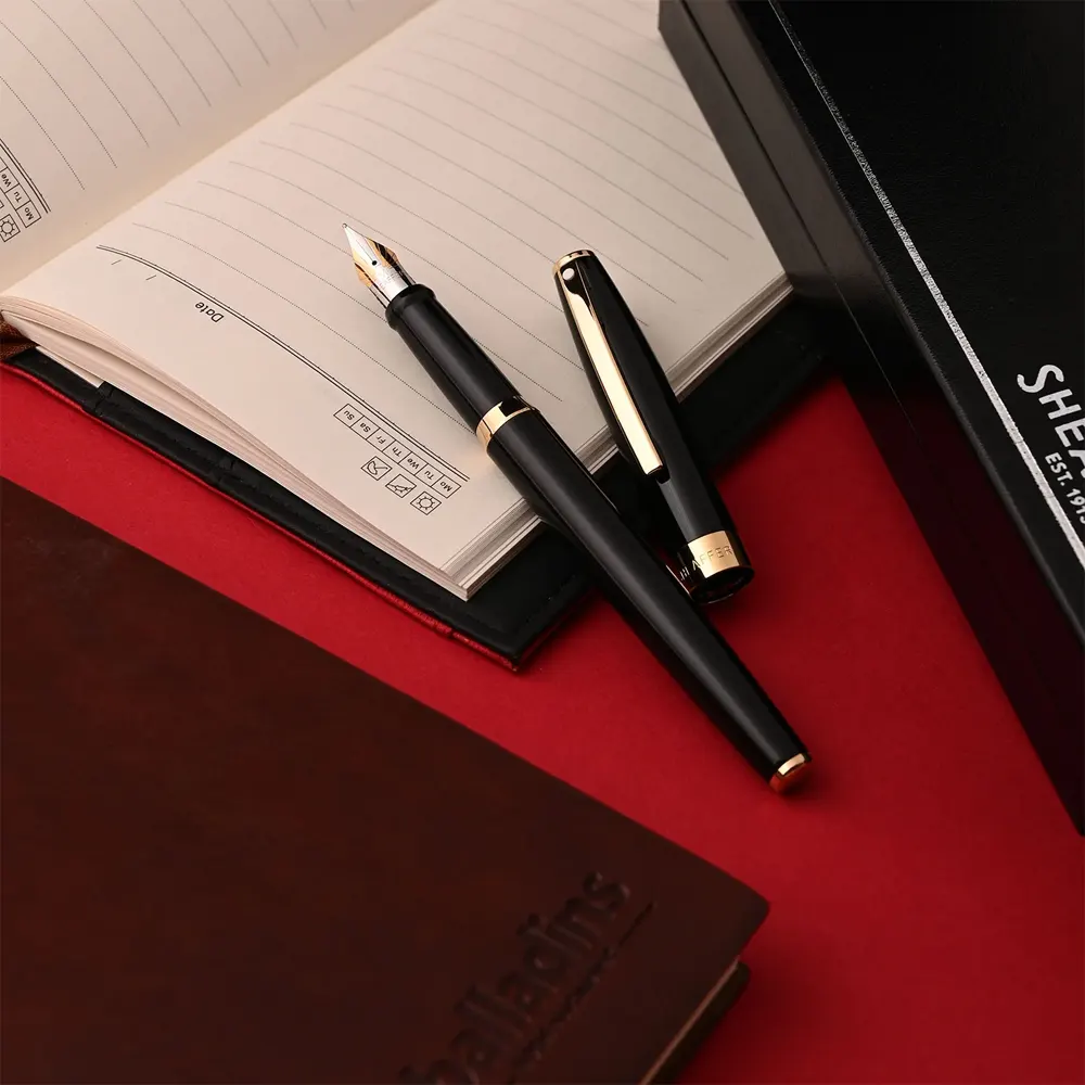 Писалка Sheaffer - Sagaris Glossy Black GT, F - 6