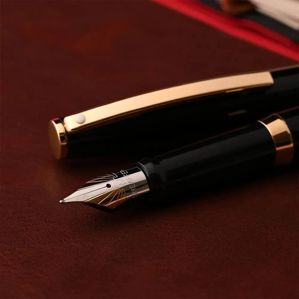 Писалка Sheaffer - Sagaris Glossy Black GT, F - 9