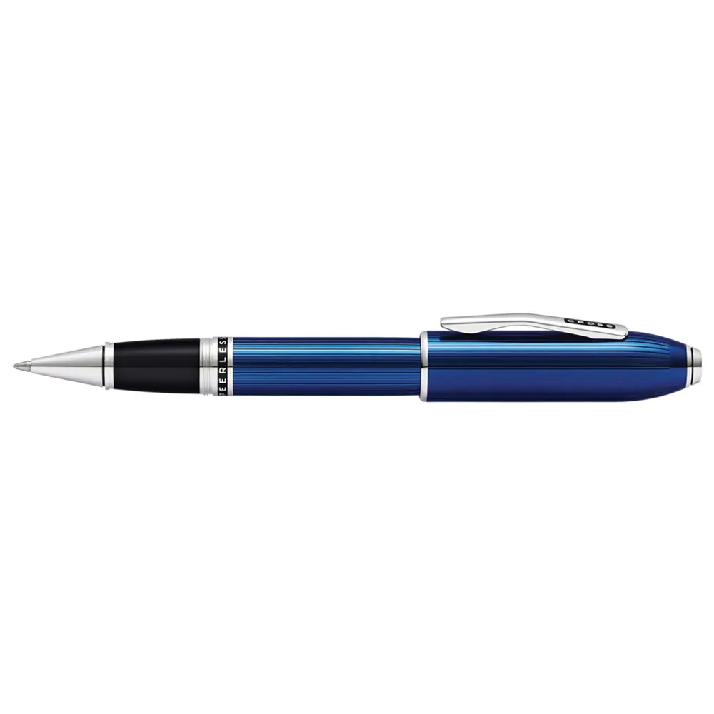 Ролер Cross - Peerless Quartz Blue/Platinum - 3