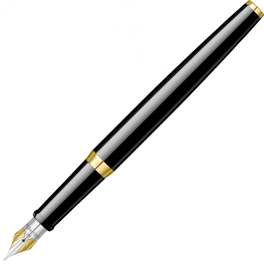Писалка Sheaffer - Sagaris Black/Chrome/Gold, M - 4