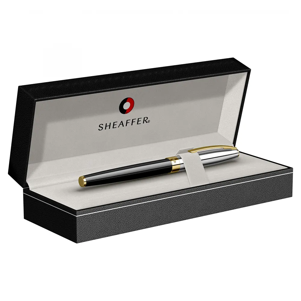 Писалка Sheaffer - Sagaris Black/Chrome/Gold, M - 6