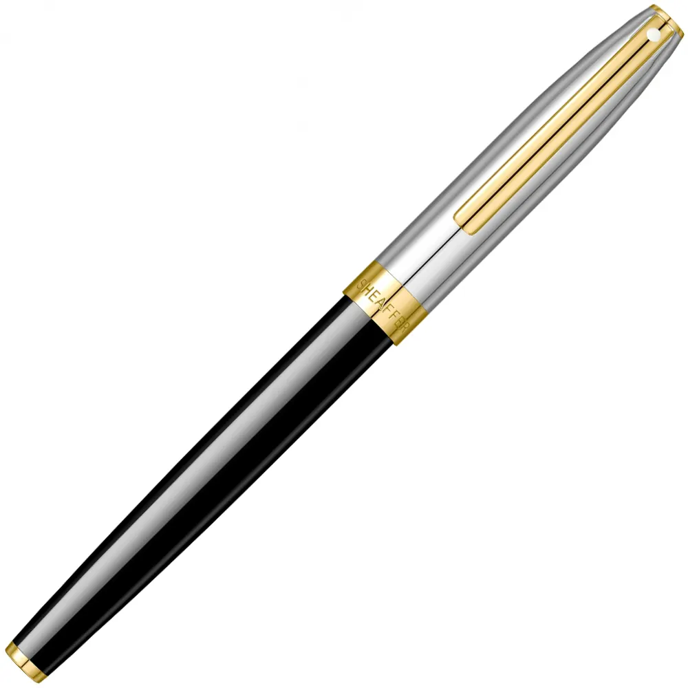 Писалка Sheaffer - Sagaris Black/Chrome/Gold, F - 3