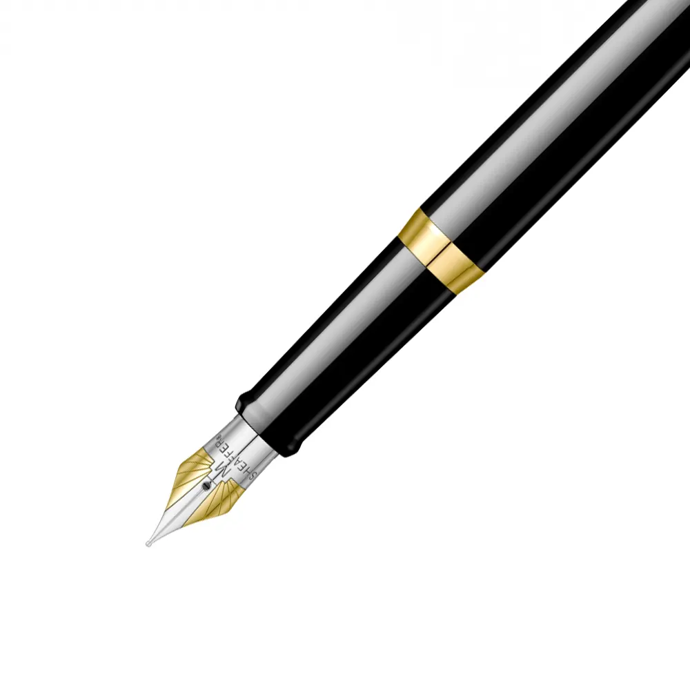 Писалка Sheaffer - Sagaris Black/Chrome/Gold, F - 5