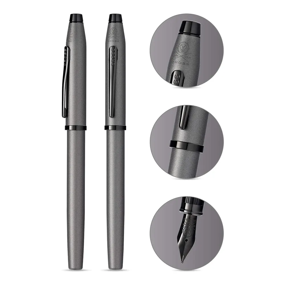 Писалка Cross Century II - Gunmetal Grey, F перо - 3