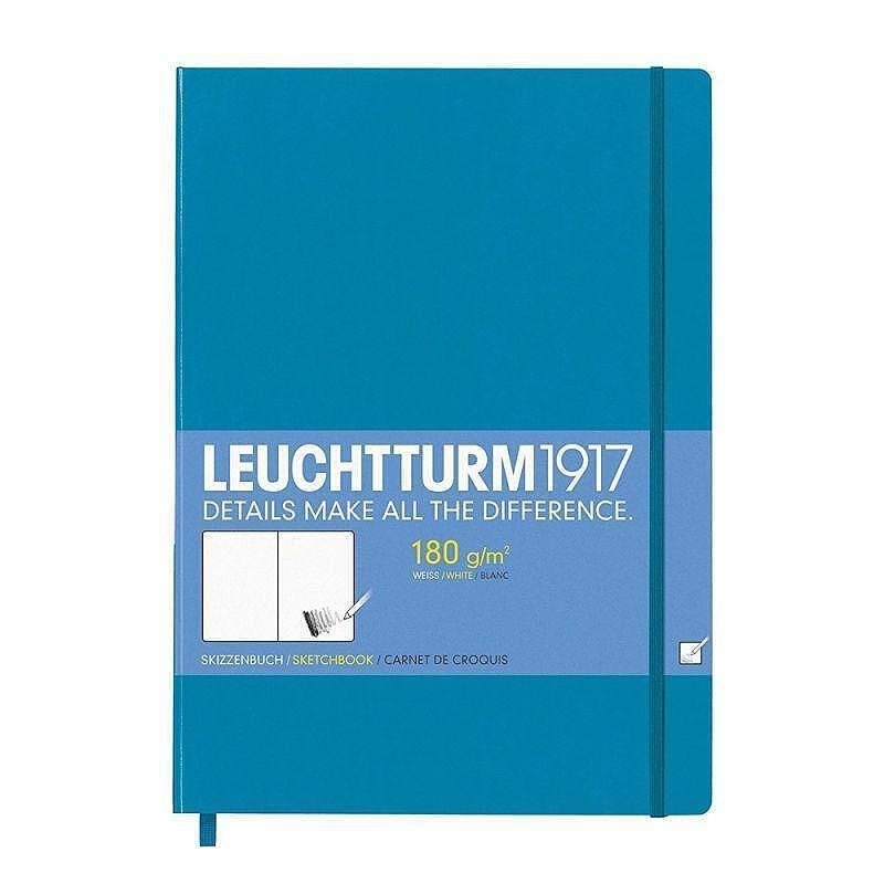 Тефтер А4+ Leuchtturm1917 Sketchbook Master Azure, твърди корици