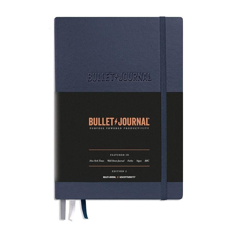 Тефтер А5 Leuchtturm1917 Bullet Journal Edition 2 Blue 22, 120g/m² хартия