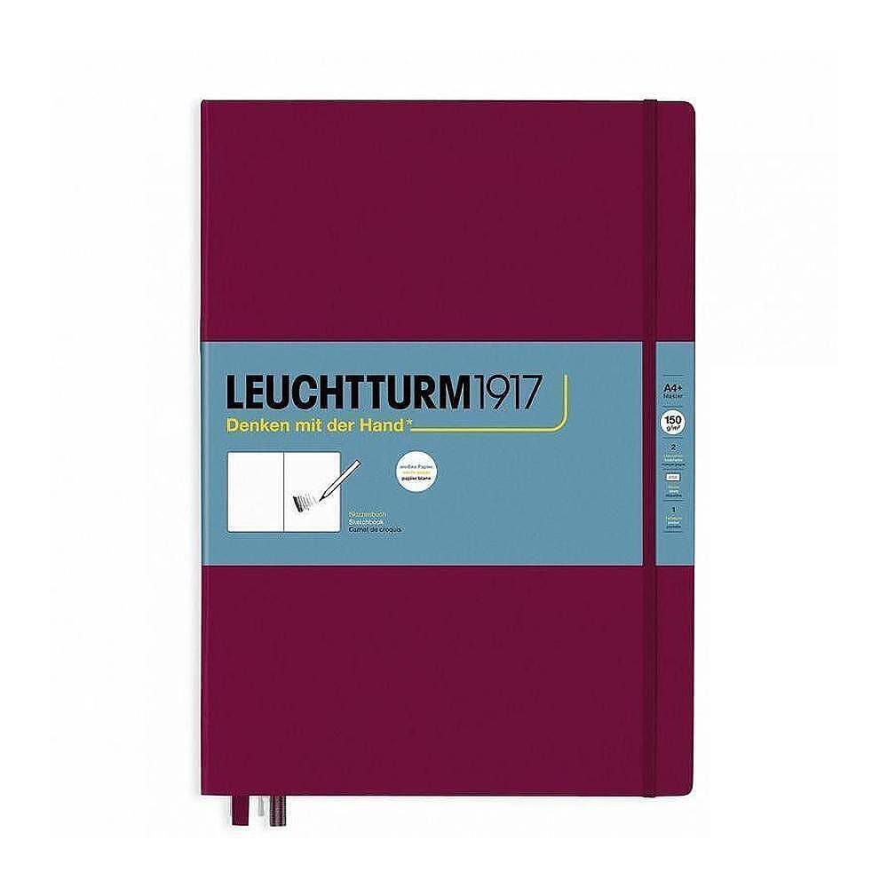Тефтер А4+ Leuchtturm1917 New Sketchbook Master Port Red, твърди корици