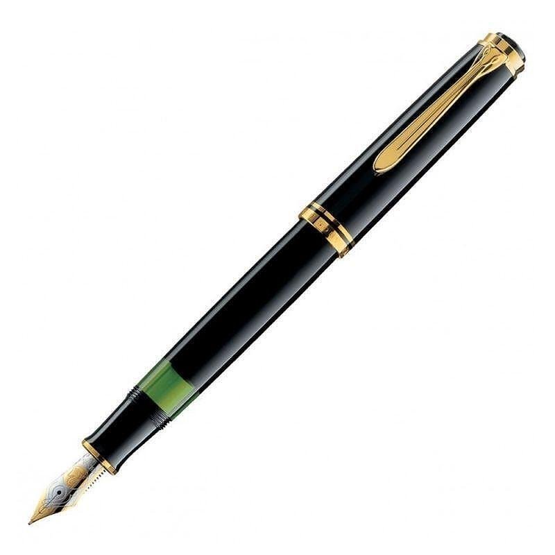 Писалка Pelikan - Souveran 800 Series, F перо, черна