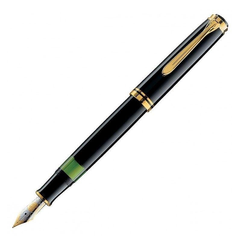 Писалка Pelikan - Souveran 800 Series, M перо, черна