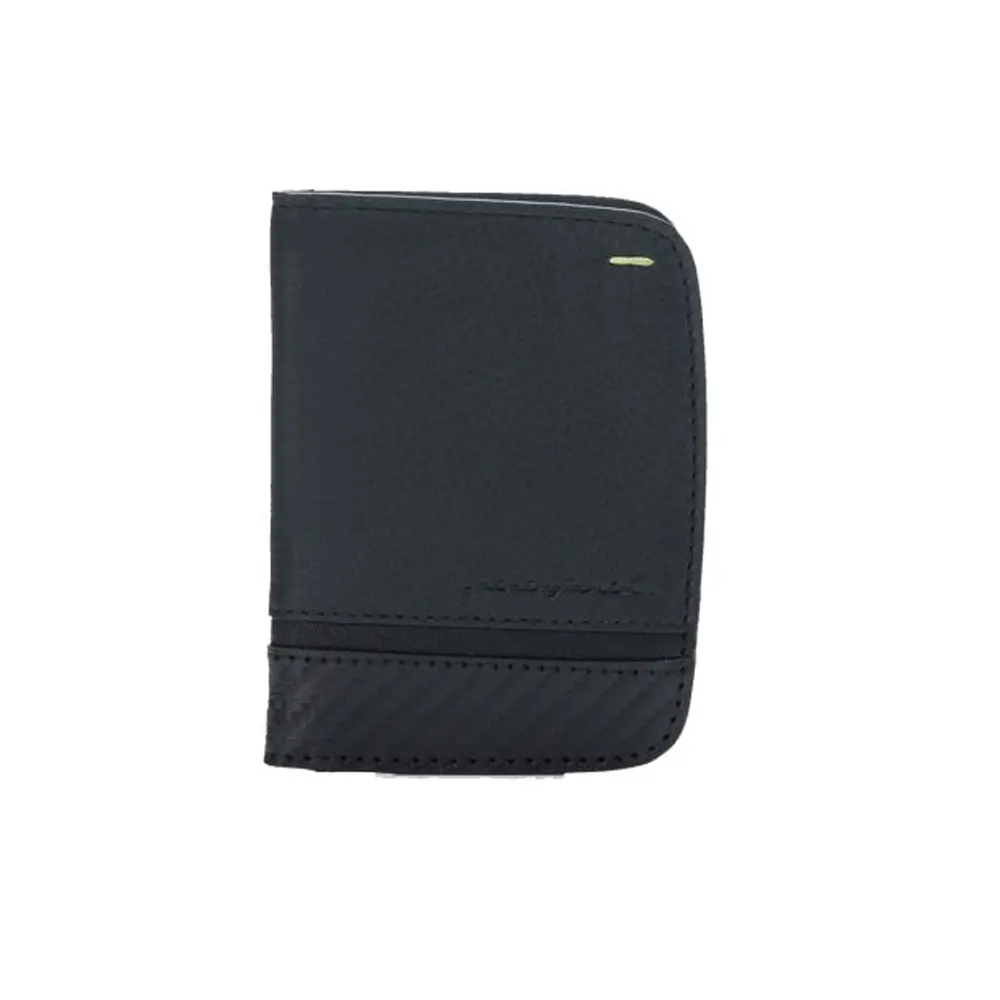 Портфейл Pininfarina - Folio Carbon, RFID защита, черен