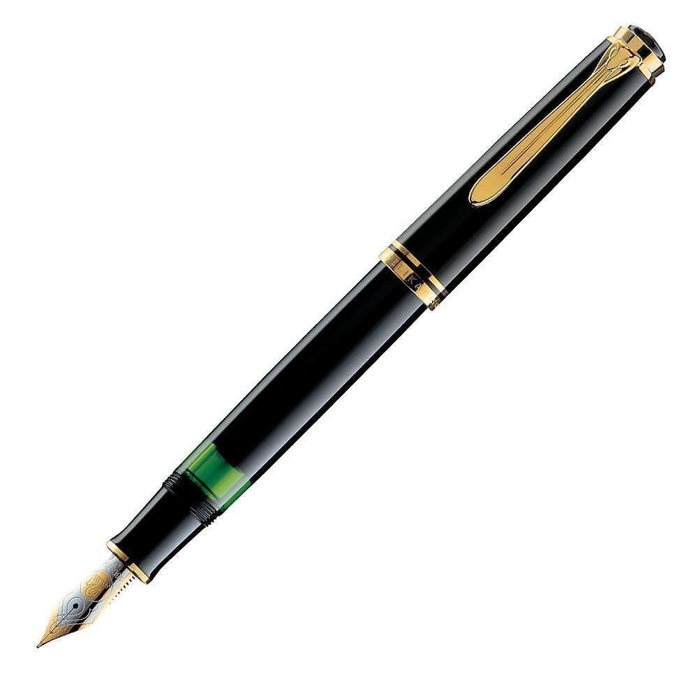 Писалка Pelikan - Souveran 1000 Series, M перо, черна